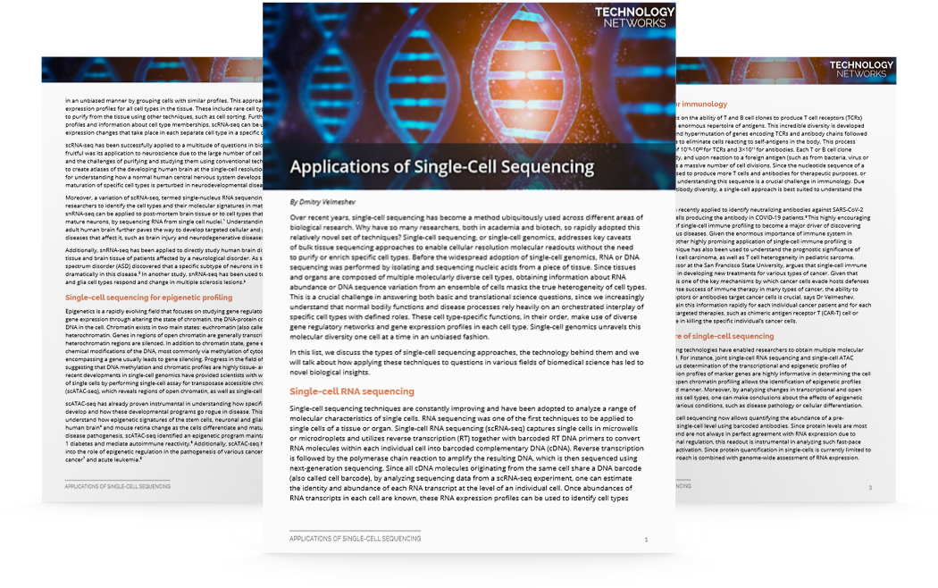 Applications Of Single Cell Sequencing Applications Of Single Cell Sequencing